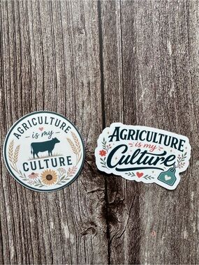 Agriculture Is My Culture Sticker Set